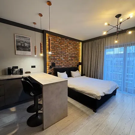 Appartement Riverside Industrial - Sauna-gym- In Style By Wroapart-pl -air-conditioning-all-spa-fitness Wrocław