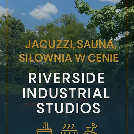 Riverside Industrial - Sauna-gym- In Style By Wroapart-pl -air-conditioning-all-spa-fitness Appartement Wrocław
