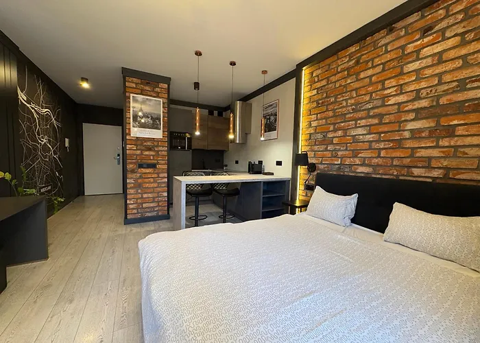 شقة Riverside Industrial - Sauna-gym- In Style By Wroapart-pl -air-conditioning-all-spa-fitness *