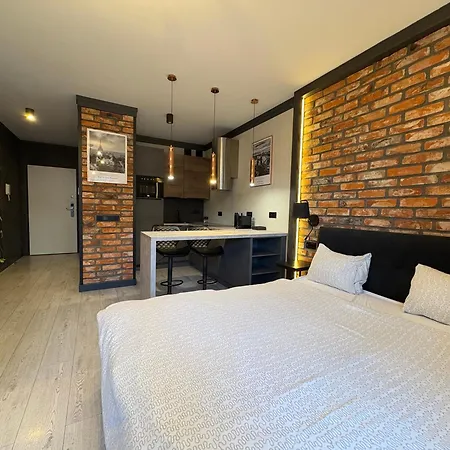 Apartment Riverside Industrial - Sauna-gym- In Style By Wroapart-pl -air-conditioning-all-spa-fitness *