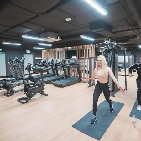 Riverside Industrial - Sauna-gym- In Style By Wroapart-pl -air-conditioning-all-spa-fitness Apartmán